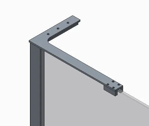 Душова перегородка Koer SR SP02-100x200-TR-01 Walk-In прозоре скло Easy Clean 8мм, хром (KR5395)