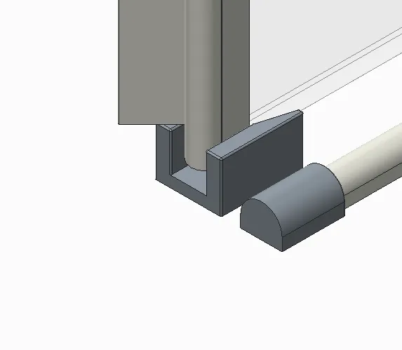 Двері в нішу Koer SR SD01-140x200-TR-01 прозоре скло Easy Clean 8мм, хром (KR5380)