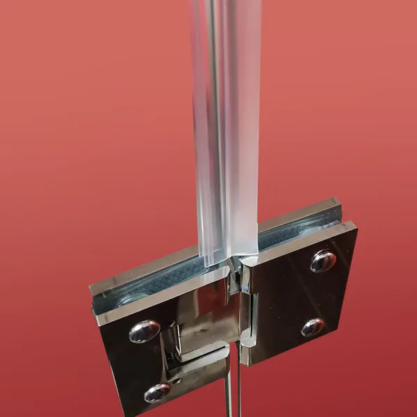 Бічна стінка до кабіни Koer SR SW04-90x200-TR-01 прозоре скло Easy Clean 10мм, хром (KR5390)