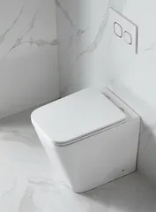 Унітаз підлоговий безбачковий Mixxus Premium QUADRO-0701-R 600х355х410mm, система змиву RIMLESS (MP6590)