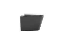 Унітаз підвісний Mixxus Premium QUADRO-0305-R GRAY 510x350x345mm система змиву RIMLESS (MP6656)