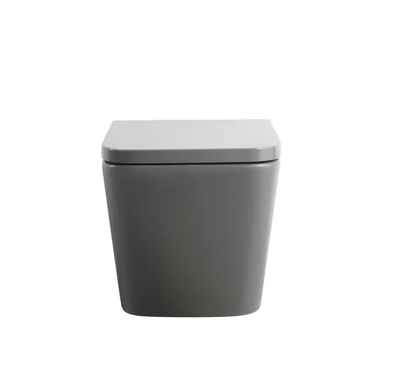 Унітаз підвісний Mixxus Premium QUADRO-0305-R GRAY 510x350x345mm система змиву RIMLESS (MP6656)
