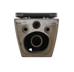 Унітаз підвісний Mixxus Premium ELLIPSE-0309-T1 GRAY 530x360x350mm система змиву TORNADO 1.0 (MP6655)