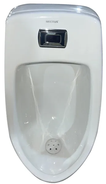 Пісуар підвісний Mixxus Premium BEVEL-1001 390x395x795mm з ІЧ-датчиком автоматичного змиву (MP6661)