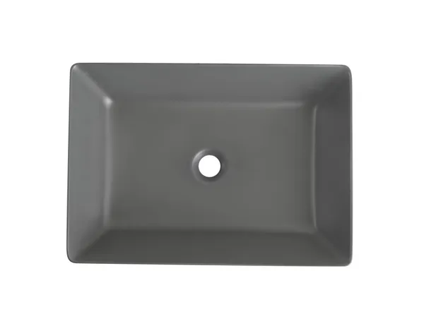 Раковина накладна Mixxus Premium QUADRO-0108 GRAY 550x390x145mm (MP6652)