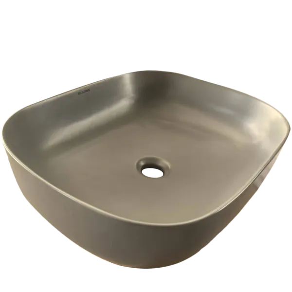 Раковина накладна Mixxus Premium DIVERSE-0115 GRAY 490x395x135mm (MP6650)