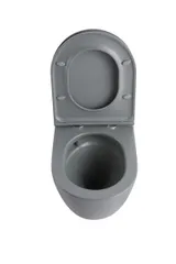 Унітаз підвісний Mixxus Premium ELLIPSE-0308-T3 GRAY 490x360x360mm система змиву TORNADO 3.0 (MP6654)