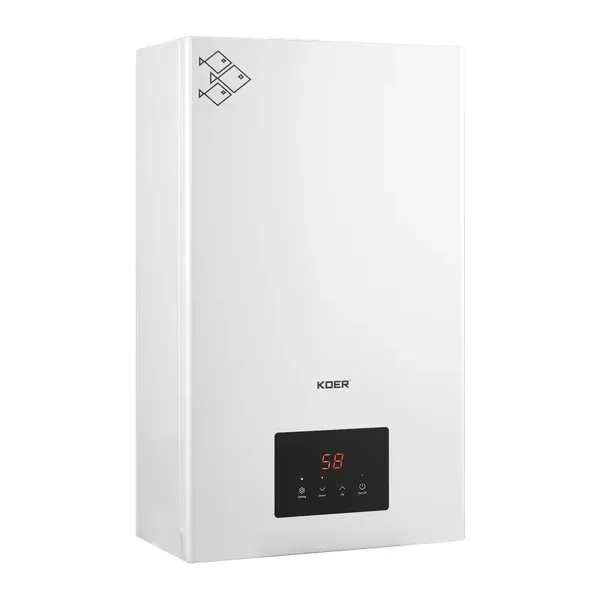 KOER KWH.E0110 WHITE Котел електричний одноконтурний 10 кВт (колір білий) (1 шт/ящ)