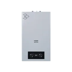 Газова колонка KOER KWH.G0110 GRAY димохідна 10 л/хв, колір сірий (KR5555)