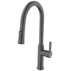 Змішувач для кухні з висувним виливом Mixxus Premium PULL 014 GRAPHITE (MI6959)