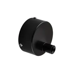 Чашка декоративна Mixxus TCC-01 BLACK (кругла) для маскування кабелю (колір чорний) (MI6638)