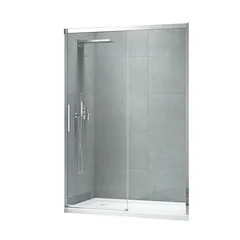 Двері в нішу Koer SR SD05-120x200-TR-01 прозоре скло Easy Clean 6мм, хром (KR5405)