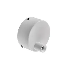 Чашка декоративна Mixxus TCC-01 WHITE (кругла) для маскування кабелю (колір білий) (MI6639)