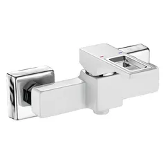 Змішувач для душової кабіни Mixxus Premium DANTE 003 White-Chrome (MI6793)