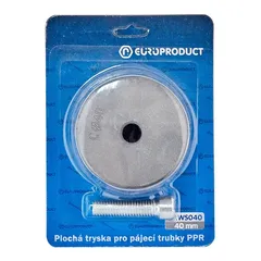 Насадка плоска для паяльника EUROPRODUCT EP.WS040 PPR труб 40mm (EP6101)