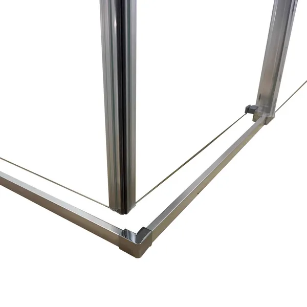 Душова кабіна без піддону Koer SR SC03-90x90x200-TR-01 прозоре скло Easy Clean 6мм, хром (KR5356)