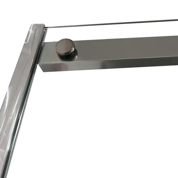 Душова кабіна без піддону Koer SR SC03-100x100x200-TR-01 прозоре скло Easy Clean 6мм, хром (KR5357)