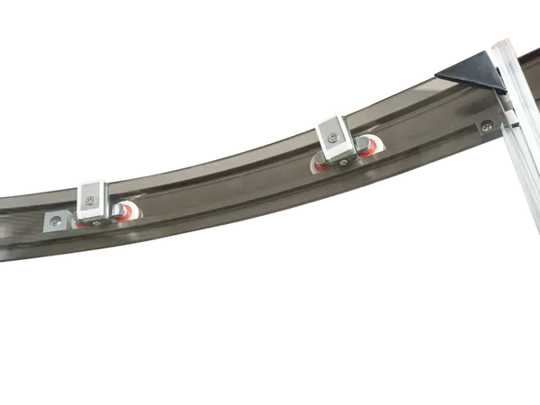 Душова кабіна без піддону Koer SR SC04-90x90x195-TR-07 прозоре скло Easy Clean 5мм, графіт (KR5362)