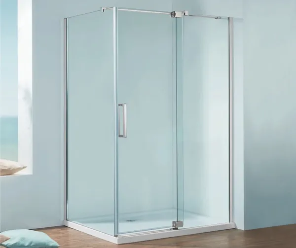 Душова кабіна без піддону Koer SR SC02-120x90x200-TR-01 прозоре скло Easy Clean 8мм, хром (KR5354)