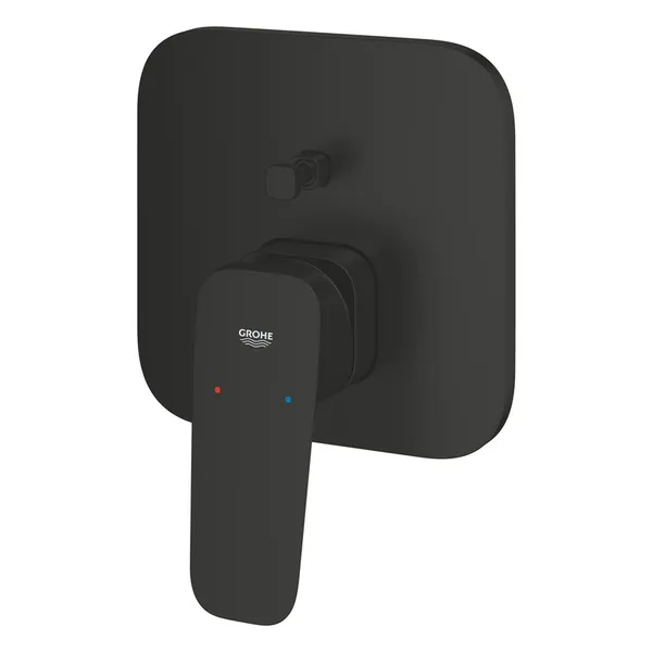 Змішувач одноважільний прихованого монтажу для ванни Grohe Cubeo з перемикачем на 2 положення (1017782430)