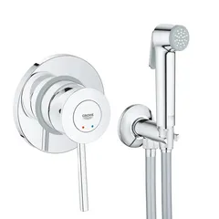 Набір 2 в 1 для туалету Grohe BauClassic (к-кт гіг.душа, змішувач прих.монтажу) (UA2904800S)