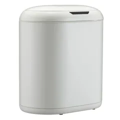 Відро для сміття сенсорне овальне Mixxus Premium Topper-TC0112 White 12л колір білий (MI7082)