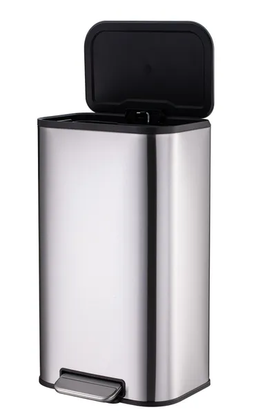 Відро для сміття з плавним закриттям прямокутне Mixxus Cubic-TC0112 SS Color 12л колір нержавійка (MI7089)