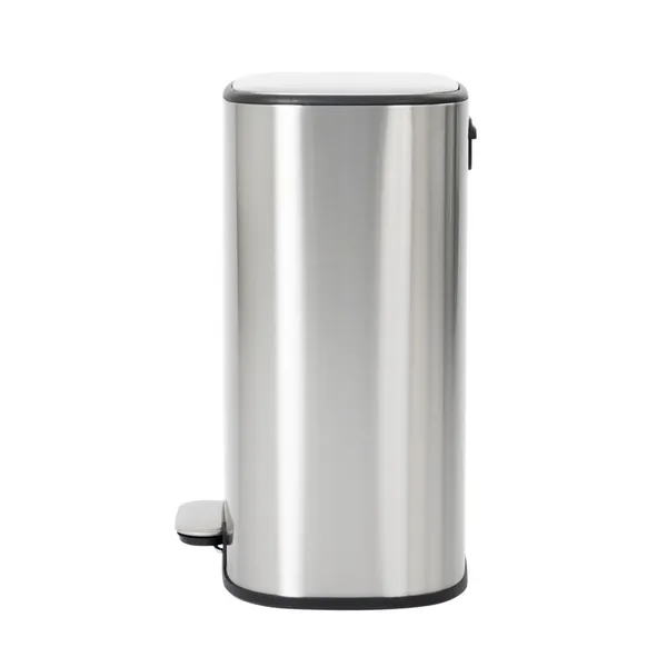 Відро для сміття з плавним закриттям овальне Mixxus Premium Diverse-TC0112 SS Color 12л колір наржавійка (MI7079)
