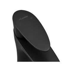 Змішувач для умивальника Plamix Cezar-001 SET Matte black (з підведенням) (PM0662)
