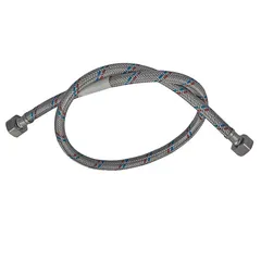 Гнучкий шланг для підключення води гайка 1/2'' - гайка 1/2'' (180 см) Zerix (ZX1557)