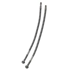 Гнучкі шланги для змішувача гайка 1/2'' - Штуцер M10 (100 см) 2 шт Zerix (ZX1576)
