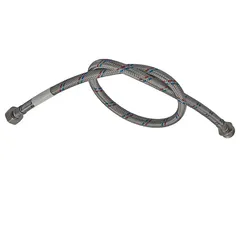Гнучкий шланг для підключення води гайка 1/2'' - Штуцер 1/2'' (30 см) Zerix (ZX1560)