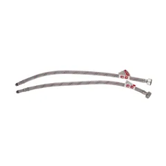 Гнучкі шланги для змішувача гайка 1/2'' - Штуцер M10 (100 см) 2 шт (силик. оболонка) Zerix (ZX3032)