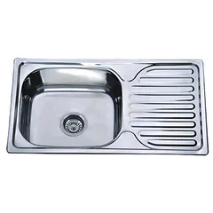 Мийка кухонна Zerix Z7642-08-180E (Satin) (ZX1602)