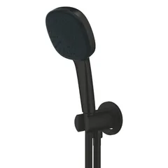 Душовий набір з настінним ручним душем Grohe Tempesta Cube 110 3 режими, чорний матовий (269102433)