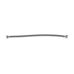 Гнучке підведення Zerix ZHN-02-F1/2"xM10-030 (нейлонове обплетення, гайки нерж) (пара) (ZX5155)