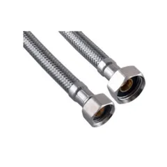 Гнучке підведення Zerix ZHN-02-FF1/2"-060 (нейлонове обплетення, гайки нерж) (ZX5140)