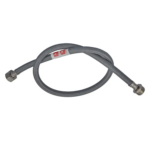 Гнучке підведення Zerix ZHN-02-FM1/2"-200 (нейлонове обплетення, гайки нерж) (ZX5154)