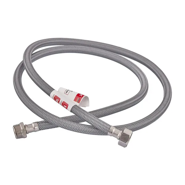 Гнучке підведення Zerix ZHN-02-FM1/2"-040 (нейлонове обплетення, гайки нерж) (ZX5147)