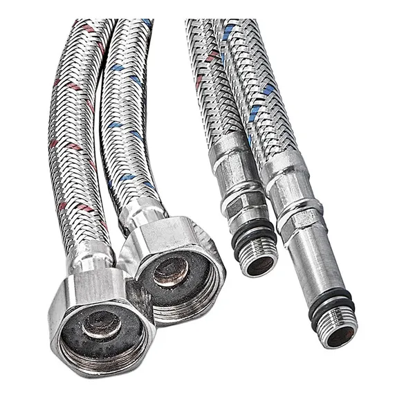 Гнучке підведення Champion FH-01-F1/2"xM10-100 нержавійка (пара) (AC0671)