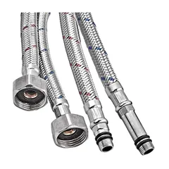 Гнучке підведення Champion FH-01-F1/2"xM10-80 нержавійка (пара) (AC0670)
