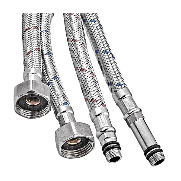 Гнучке підведення Champion FH-01-F1/2"xM10-80 нержавійка (пара) (AC0670)