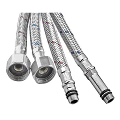 Гнучке підведення Champion FH-01-F1/2"xM10-50 нержавійка (пара) (AC0668)