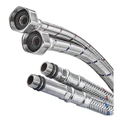 Гнучке підведення Champion FH-01-F1/2"xM10-40 нержавійка (пара) (AC0667)