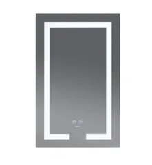 Дзеркало Mixxus HARD MR07-50x80 з Led Touch, Anti-fog, димером, регулятором яскравості (MX9992)