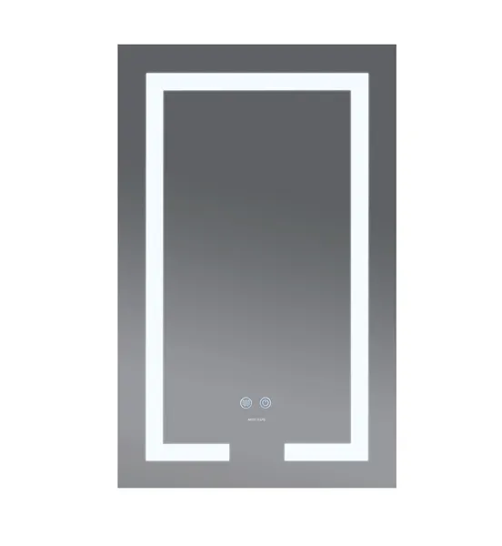 Дзеркало Mixxus HARD MR07-50x80 з Led Touch, Anti-fog, димером, регулятором яскравості (MX9992)