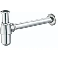 Сифон для раковини Mixxus SIPHON-01 без випуску (під донний клапан) без ревізії (Колір хром) 1 1/4'' (AC3570)