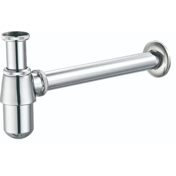 Сифон для раковини Mixxus SIPHON-01 без випуску (під донний клапан) без ревізії (Колір хром) 1 1/4'' (AC3570)