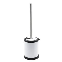 Йоржик для унітазу підлоговий Mixxus Topper-TB0201 White колір білий (MI7094)