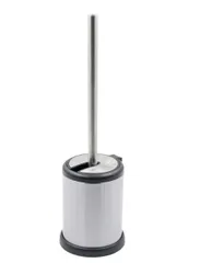 Йоржик для унітазу підлоговий Mixxus Topper-TB0201 White колір білий (MI7094)